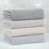 SUPERIOR® Destin Collection 8-pc. Quick Dry Solid Bath Towel Set