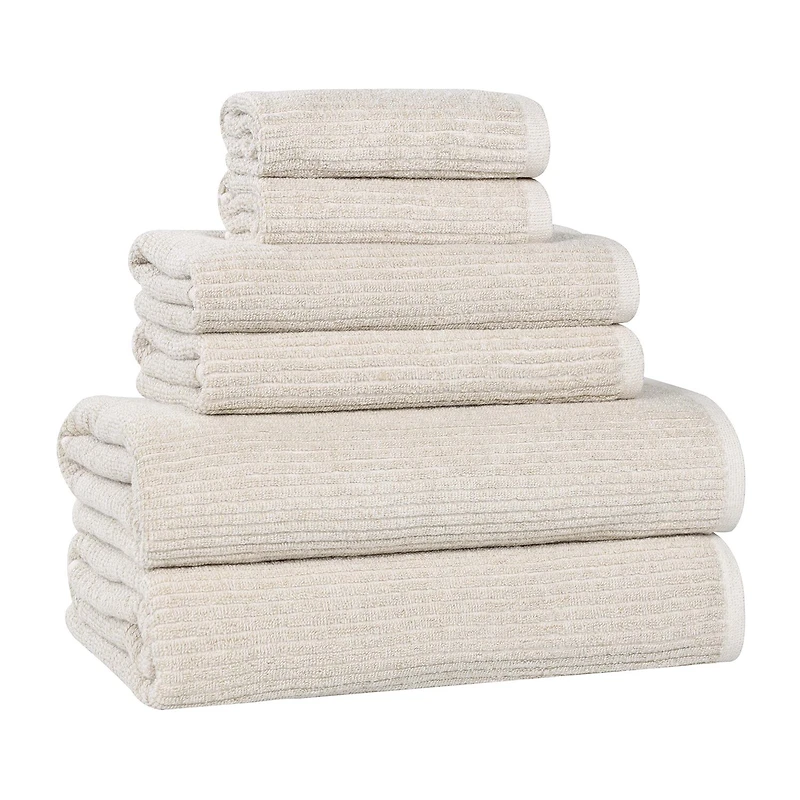 SUPERIOR® Destin Collection 6-pc. Quick Dry Bath Towel Set