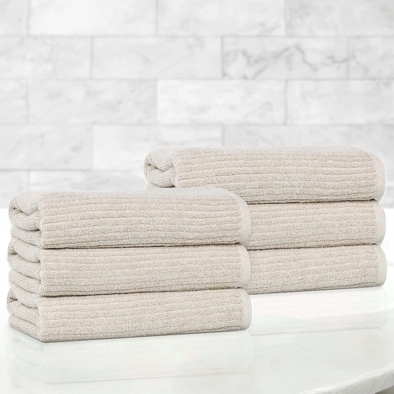 SUPERIOR® Destin Collection 6-pc. Geometric Hand Towel