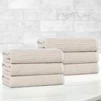SUPERIOR® Destin Collection 6-pc. Geometric Hand Towel