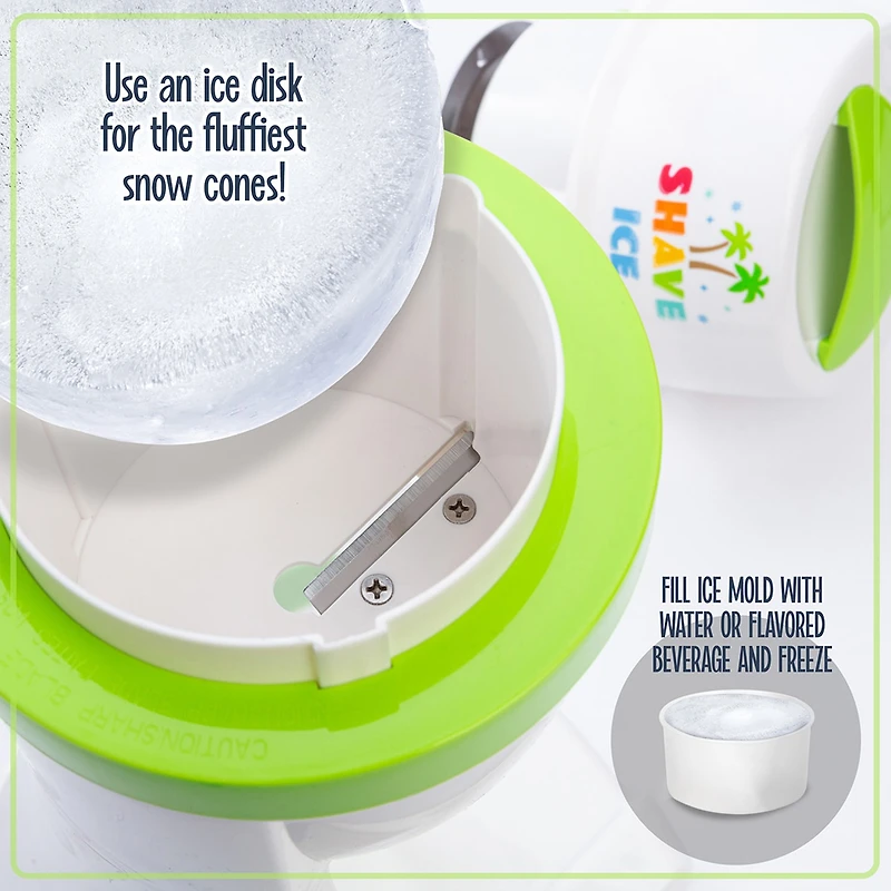 Nostalgia ESHVICE2HSI Electric Shave Ice & Snow Cone Maker