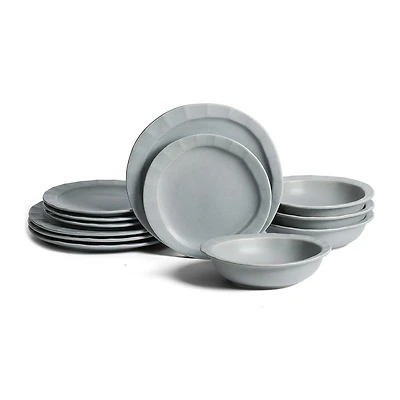 Stone + Lain Oasis -pc. Stoneware Dinnerware Set