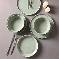 Stone + Lain Claire 24-pc. Stoneware Dinnerware Set