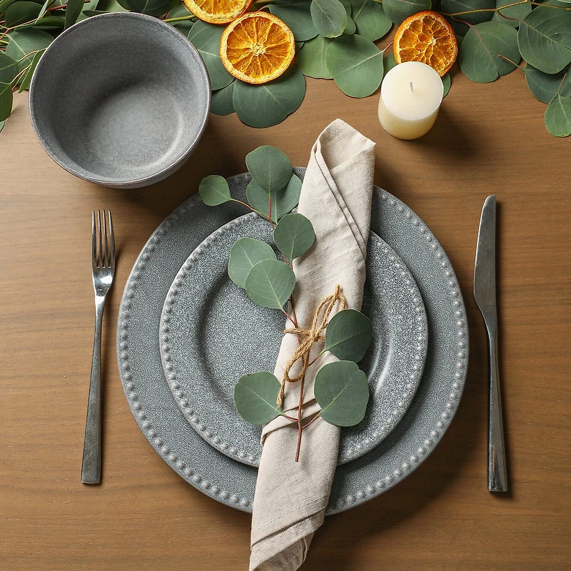 Stone + Lain Comet 12-pc. Stoneware Dinnerware Set