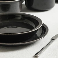 Stone + Lain Slate 12-pc. Stoneware Dinnerware Set