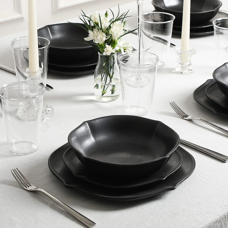 Stone + Lain Baskerville 16-pc. Stoneware Dinnerware Set
