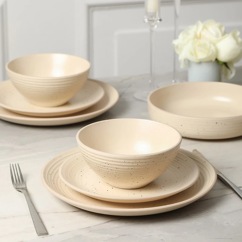 Stone + Lain Lauren 16-pc. Stoneware Dinnerware Set