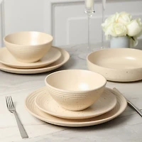 Stone + Lain Lauren 16-pc. Stoneware Dinnerware Set