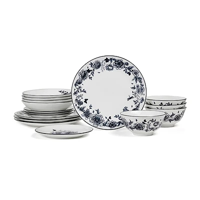 Stone + Lain Esme 16-pc. Porcelain Dinnerware Set