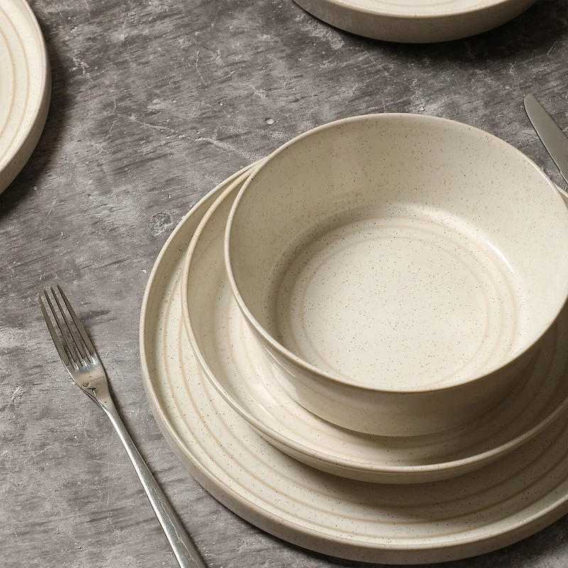 Stone + Lain Claire 4-pc. Stoneware Cereal Bowl