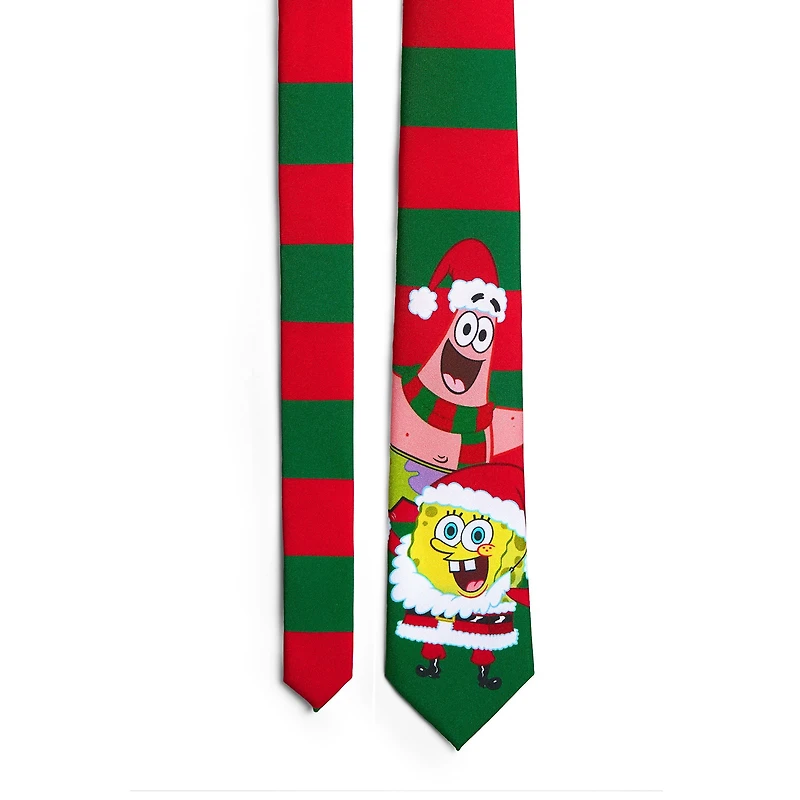 Opposuits Christmas Spongebob Tie