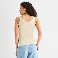a.n.a Womens Tall U Neck Sleeveless Tank Top