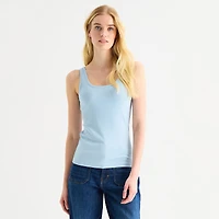 A.N.A Womens U Neck Sleeveless Tank Top