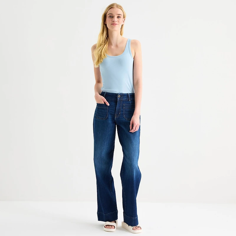 A.N.A Womens U Neck Sleeveless Tank Top