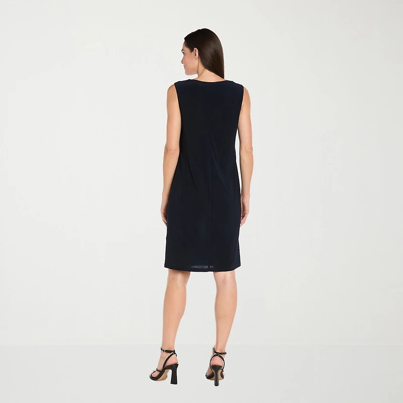 R & M Richards Womens Leaf Jacket Dress