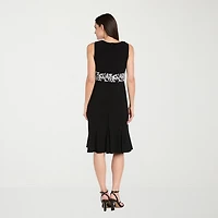 R & M Richards Womens Scroll Jacket Dress