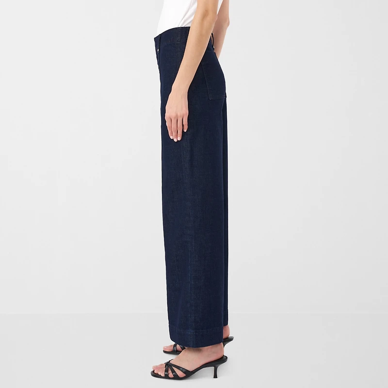 RM Rebecca Minkoff Womens High Rise Wide Leg Jean