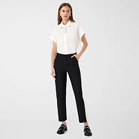 RM Rebecca Minkoff Womens Straight High Rise Ankle Pant