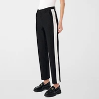 RM Rebecca Minkoff Womens Straight High Rise Ankle Pant