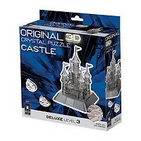 BePuzzled 3D Crystal Puzzle - Castle (Black): 104Pcs