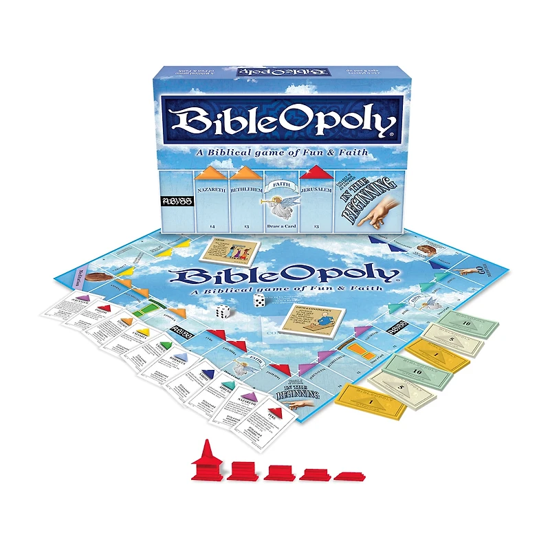Late For The Sky Bibleopoly Board Game Monopoly Board Game