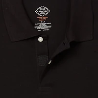 St. John's Bay Premium Stretch Big and Tall Mens Classic Fit Easy-on + Easy-off Adaptive Short Sleeve Polo Shirt