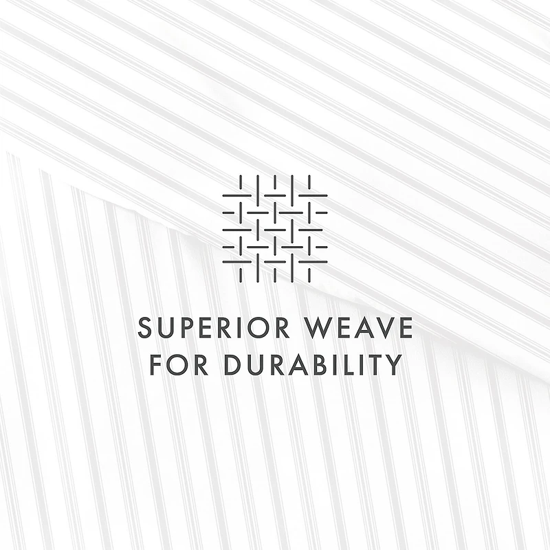 Casual Comfort Premium Ultra Soft Vertical Dreams Duvet Cover Set