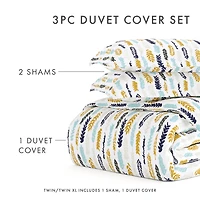 Casual Comfort Premium Ultra Soft Feathers Duvet Cover Set