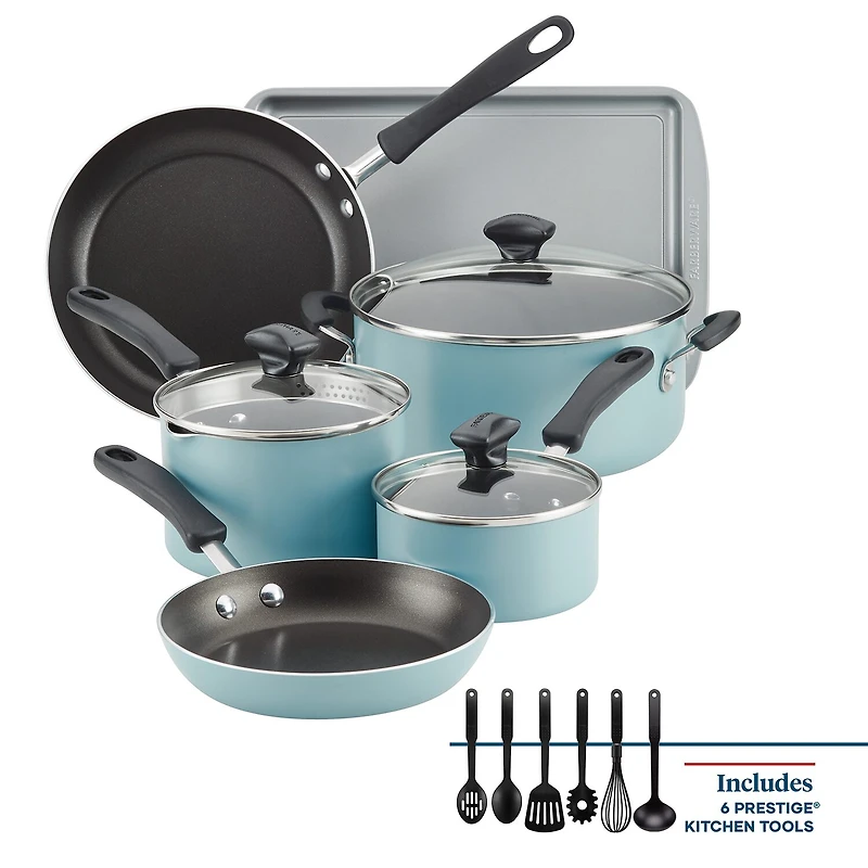 Farberware Cookstart DiamondMax Aluminum 15-pc. Cookware Set