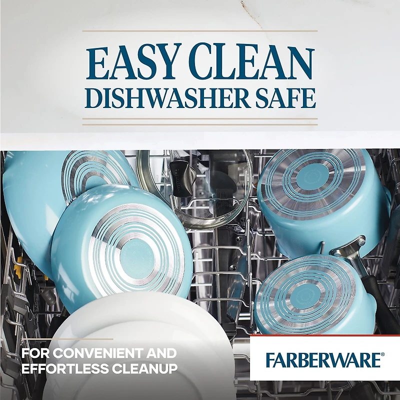 Farberware Cookstart DiamondMax Aluminum 15-pc. Cookware Set