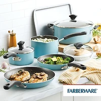 Farberware Cookstart DiamondMax Aluminum 15-pc. Cookware Set