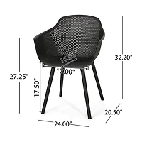 Lotus 2-pc. Dining Chair