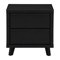 Signature Design by Ashley Danziar 2-Drawer Nightstand in Black