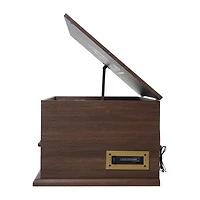 Victor state 7-in-1 espresso wood music Turntable