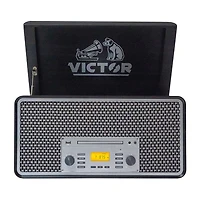 Victor monument 8-in-1 graphite wood music Turntable