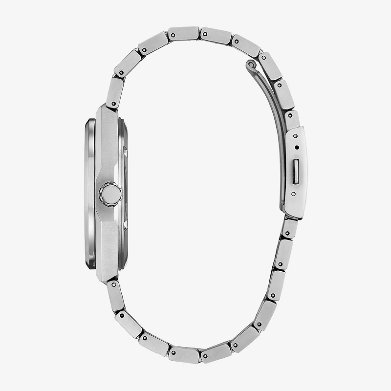 Citizen Zenshin Mens Silver Tone Bracelet Watch Aw0130-85l