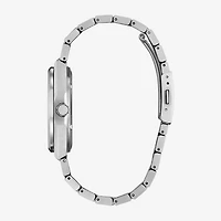 Citizen Zenshin Mens Silver Tone Bracelet Watch Aw0130-85l