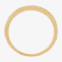 Made Italy Womens 20.5MM 14K Gold Band
