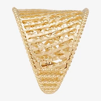 Made Italy Womens 20.5MM 14K Gold Band