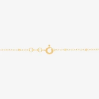 Womens 14K Gold Over Silver 2-pc. Necklace Set