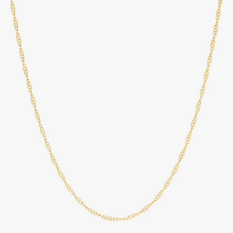 Womens 14K Gold Over Silver 2-pc. Necklace Set