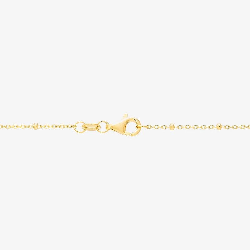 Womens 14K Gold Over Silver 2-pc. Necklace Set