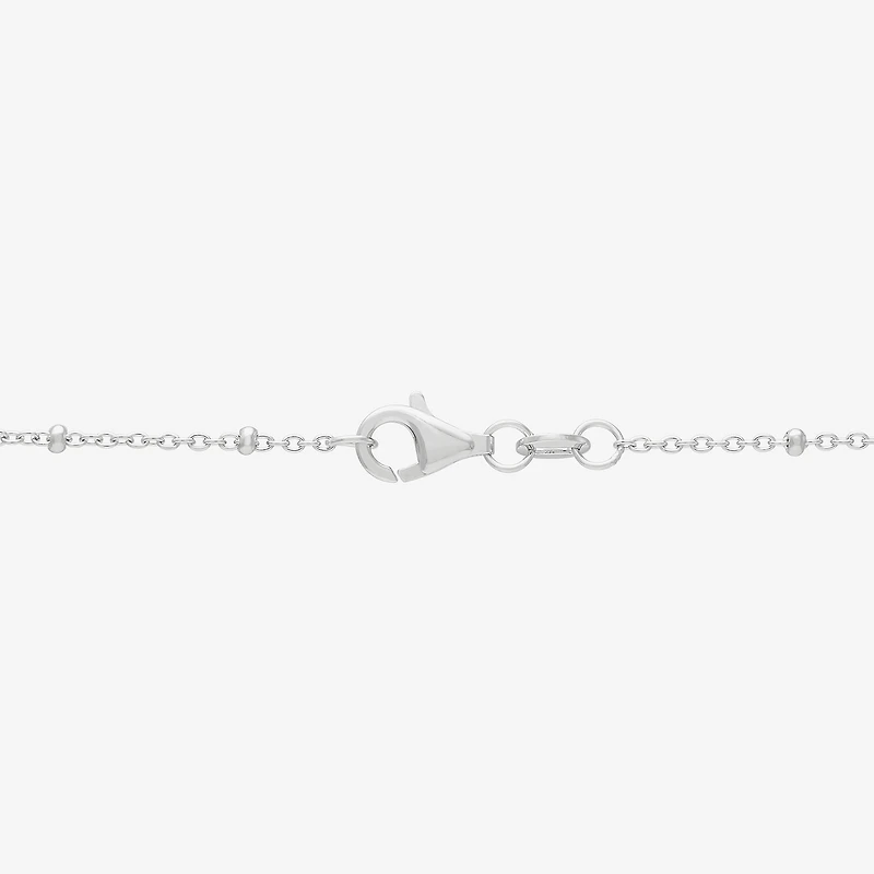 Womens Sterling Silver 2-pc. Necklace Set