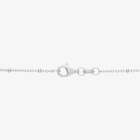Womens Sterling Silver 2-pc. Necklace Set