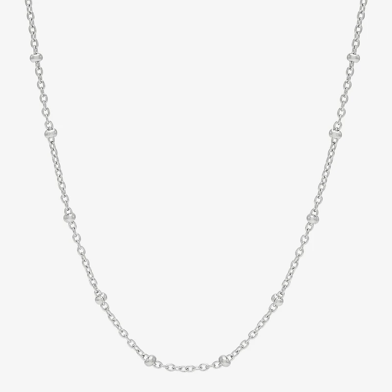 Womens Sterling Silver 2-pc. Necklace Set