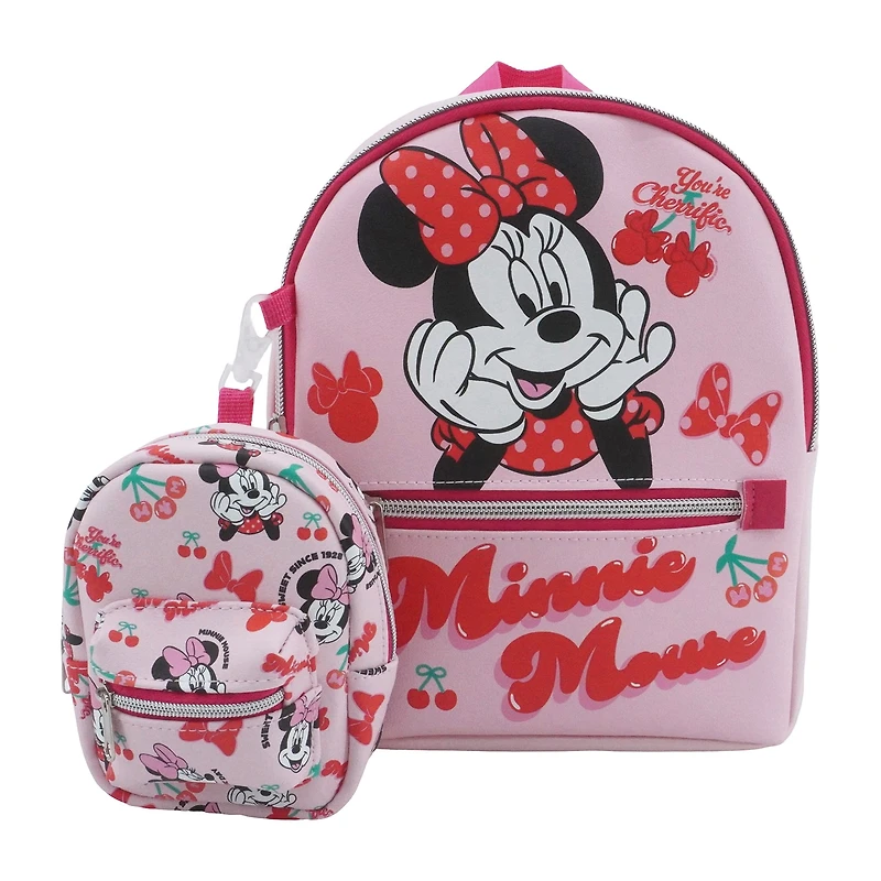 Disney Collection Girls Minnie Mouse Mini Backpack
