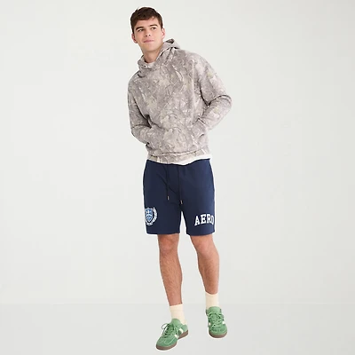 AEROPOSTALE Fleece Mens 7" Drawstring Waist Pull-On Short