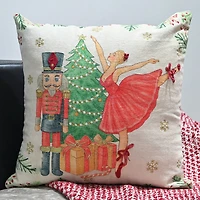 Vibhsa Accent Holiday Square Throw Pillow