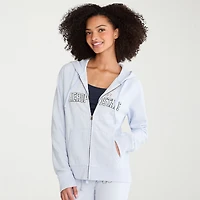 AEROPOSTALE Womens Juniors Long Sleeve Fleece Zipper Hoodie