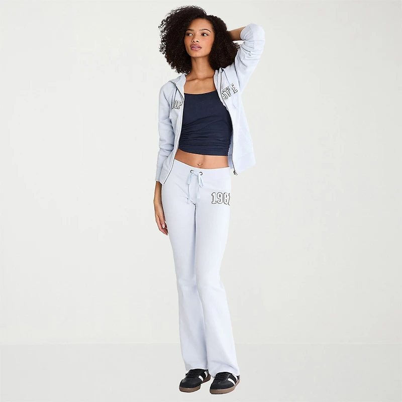 AEROPOSTALE Womens Juniors Long Sleeve Fleece Zipper Hoodie